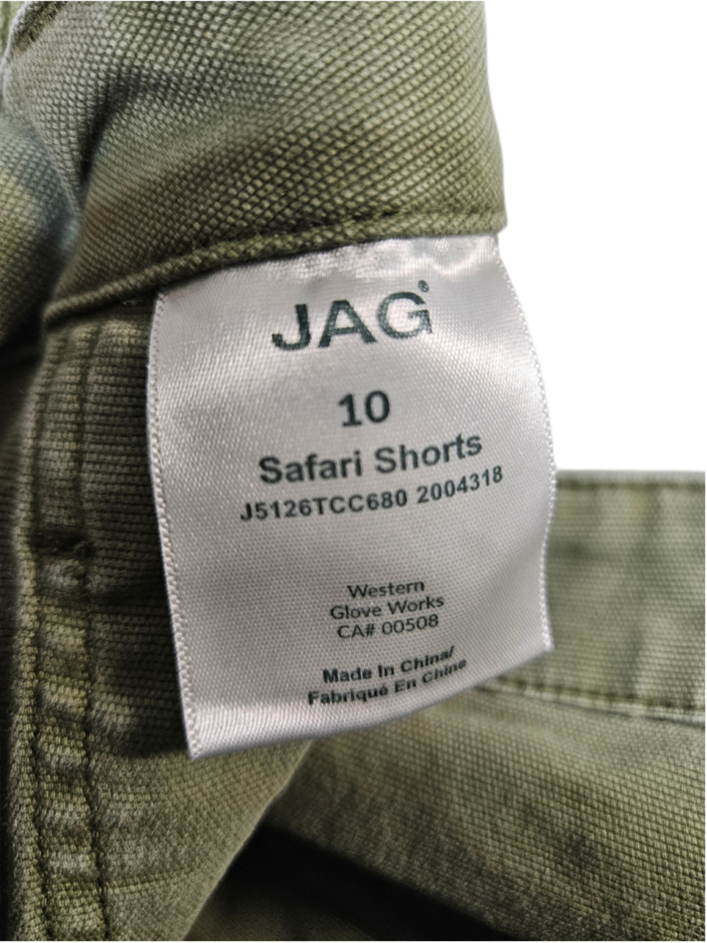 JAG Green Cargo Safari Shorts Womens Utility Hiking Casual Summer Shorts - Picture 7 of 8